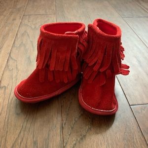 Infant Girl fringe boots